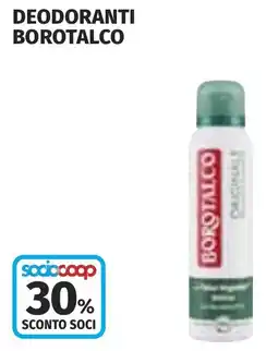 Coop Deodoranti BOROTALCO offerta
