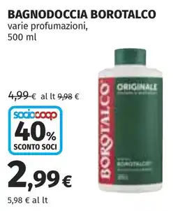 Coop Bagnodoccia BOROTALCO offerta