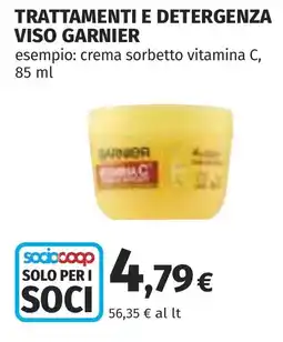 Coop Trattamenti e detergenza viso GARNIER offerta