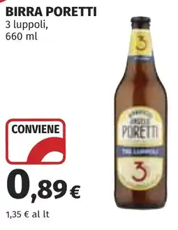 Coop Birra PORETTI offerta