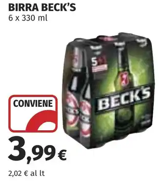 Coop Birra BECK'S offerta