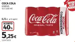 Coop COCA COLA original offerta
