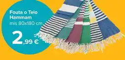 Carrefour Fouta o Telo Hammam offerta