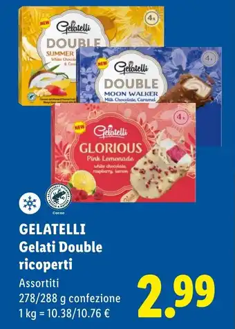 GELATELLI Gelati Double ricoperti