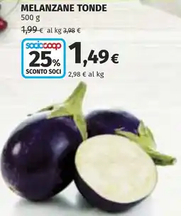 Coop Melanzane tonde offerta