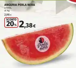 Coop Anguria perla nera a fette, al kg offerta