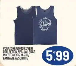 Ard Discount Vogatore uomo coveri collection spalla larga in cotone offerta