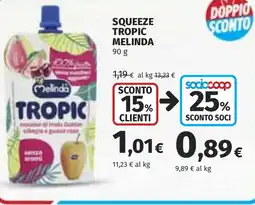 Coop Squeeze tropic MELINDA offerta