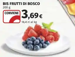Coop Bis frutti di bosco offerta
