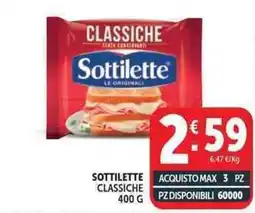 Deco Supermercati Sottilette classiche offerta