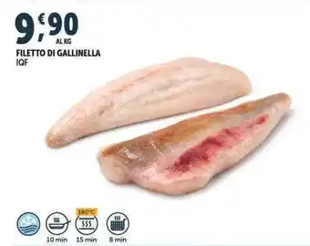 Filetto di gallinella iqf