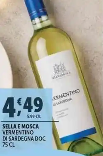 Deco Superfreddo Sella e mosca vermentino di sardegna doc offerta