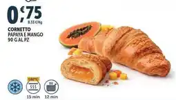 Deco Superfreddo Cornetto papaya e mango offerta