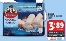 Deco Superfreddo Findus 5 fiori di nasello offerta