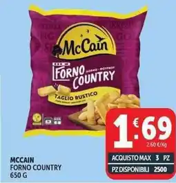 Deco Superfreddo Mccain forno country offerta