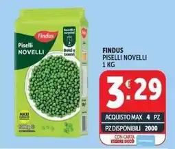 Deco Superfreddo Findus piselli novelli offerta