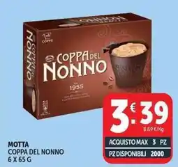 Deco Superfreddo Motta coppa del nonno offerta