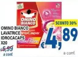 DEM Omino bianco lavatrice idrocacaps offerta