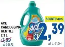 DEM Ace candeggina gentile offerta