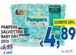 DEM Pampers salviettine baby dry offerta