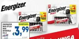 DEM Energizer max stilo/ max ministilo offerta