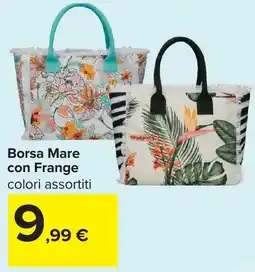 Carrefour Borsa Mare con Frange offerta