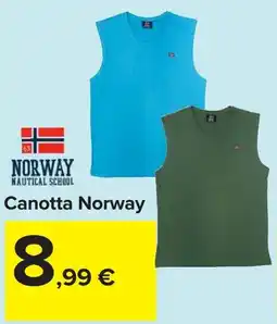 Carrefour Canotta Norway offerta