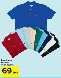 Carrefour Polo Uomo Lacoste offerta