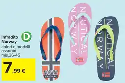 Carrefour Infradito Norway offerta