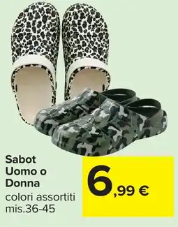 Carrefour Sabot Uomo o Donna offerta