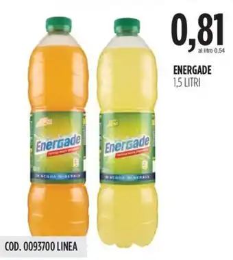 Carico Cash & Carry Energade offerta