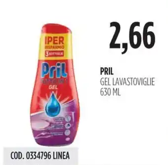 Carico Cash & Carry Pril gel lavastoviglie offerta