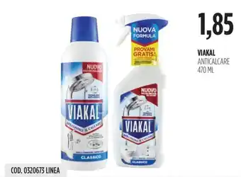 Carico Cash & Carry Viakal anticalcare offerta