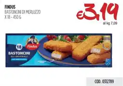 Carico Cash & Carry Findus bastoncini di merluzzo offerta