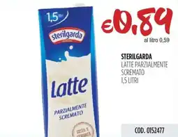 Carico Cash & Carry Sterilgarda latte parzialmente scremato offerta