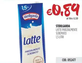 Carico Cash & Carry Sterilgarda latte parzialmente scremato offerta