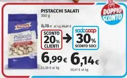 Coop PISTACCHI SALATI offerta