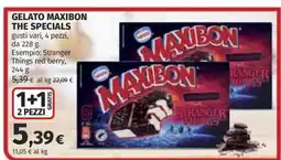 Coop GELATO MAXIBON THE SPECIALS offerta