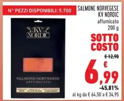 Conad Salmone Norvegese KV Nordic offerta