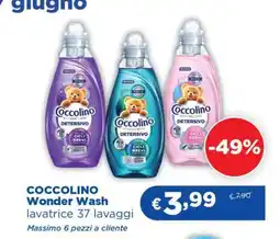 Acqua & Sapone COCCOLINO WONDER WASH offerta