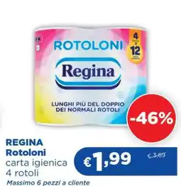 Acqua & Sapone REGINA ROTOLONI offerta