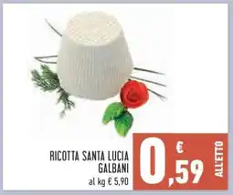 Conad RICOTTA SANTA LUCIA GALBANI offerta
