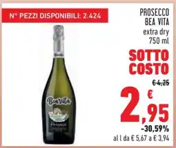 Conad Prosecco Bea Vita offerta