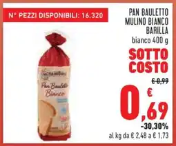 Conad PAN BAULETTO MULINO BIANCO BARILLA offerta