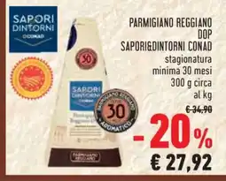 Conad Parmigiano Reggiano DOP Sapori&Dintorni Conad offerta
