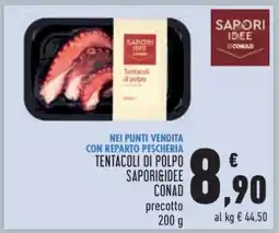 Conad Tentacoli di Polpo Sapori&Idee Conad offerta