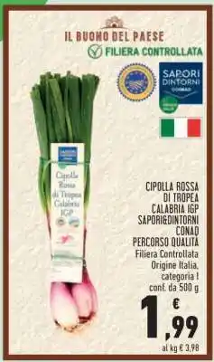Conad Cipolla Rossa di Tropea Calabria IGP offerta