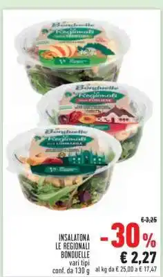 Conad INSALATONA LE REGIONALI BONDUELLE offerta