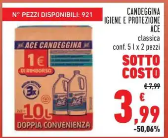Conad CANDEGGINA IGIENE E PROTEZIONE ACE offerta