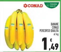 Conad Banane Conad Percorso Qualità offerta
